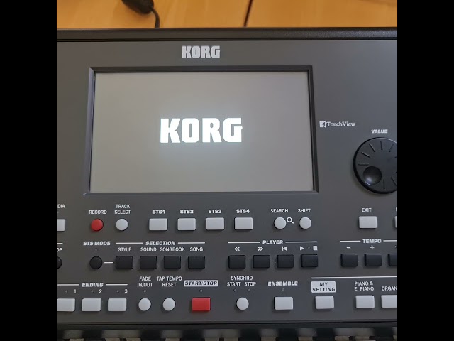 Korg pa 600 power on issue. class=