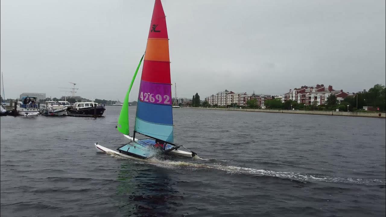Hobie Cat 14 Turbo in Wilhelmshaven YouTube