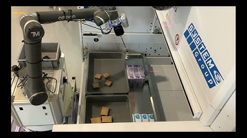 Automated Logistics Process by Techman Cobot and 3D Vision