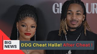 After Caughting DDG`s Cheating with Halle ! DDG`s Cheat Halle ! #HalleBailey #DDG #mediatakeout