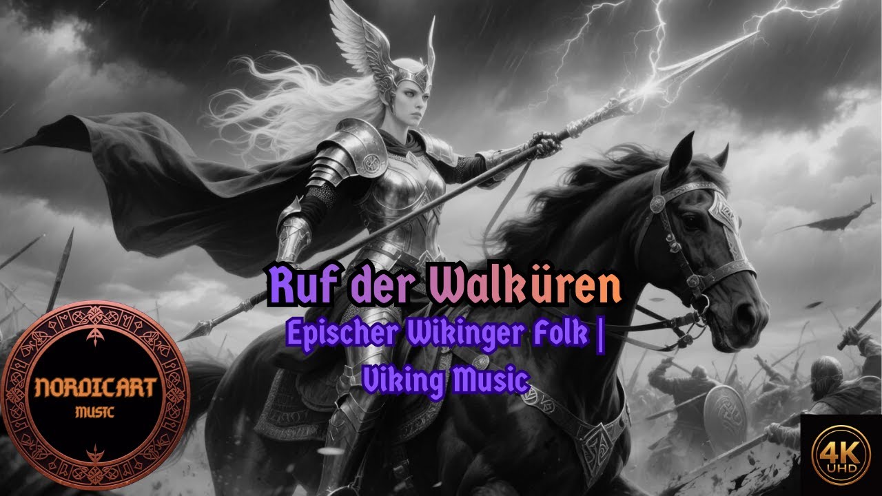 Зов валькирий! 🔶 Эпическая викингская фолк-музыка | Viking Music