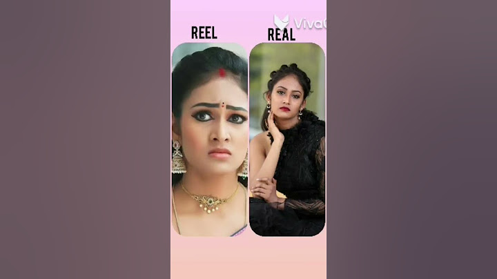 Manasantha nuvve serial Reel 🆚 Real    #comment your favorite#