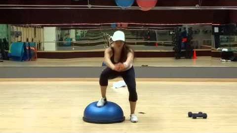 double pulse bosu jump squat (made with Videoshop) #videoshop