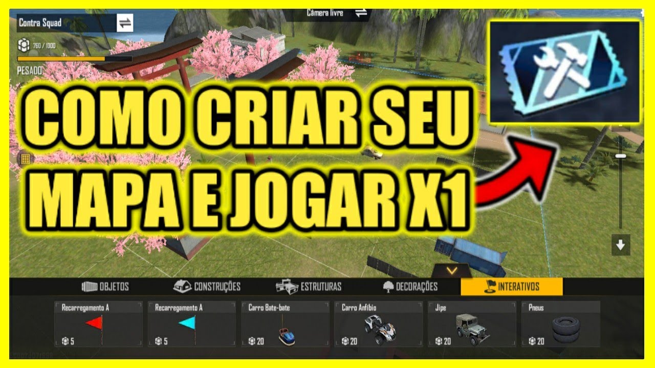 como criar a sala para jogar x1 no ff