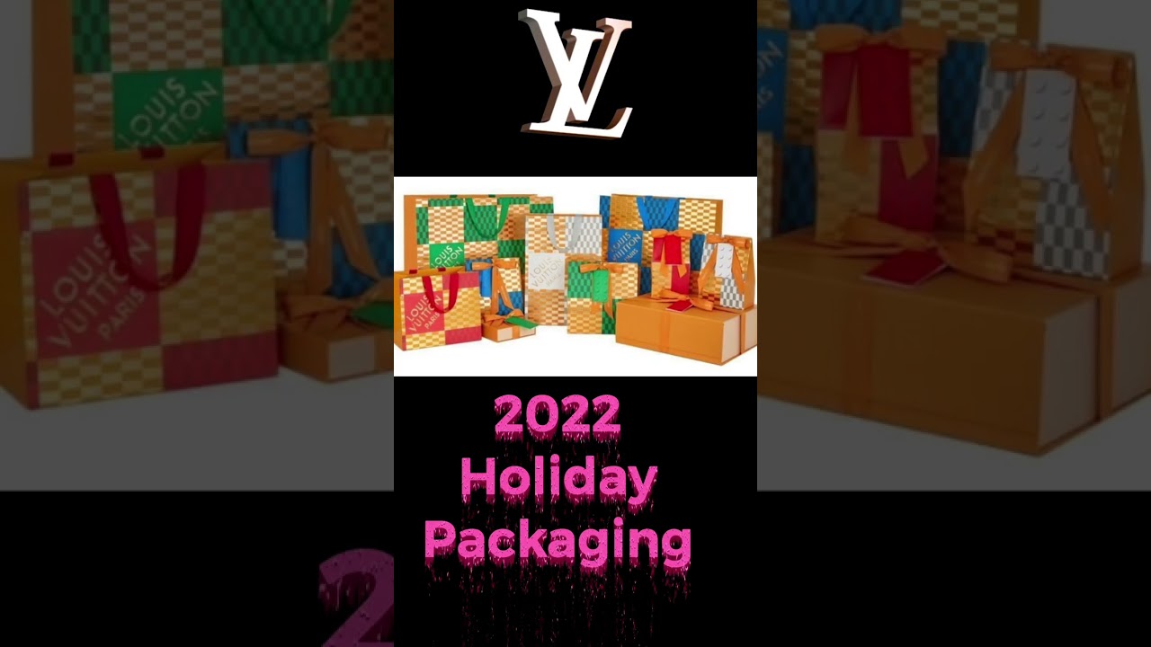 As requested! Here is this year's holiday packaging : r/Louisvuitton