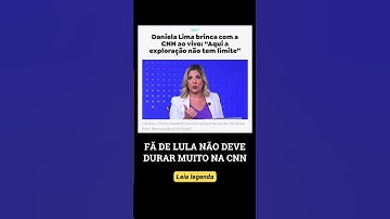 DANIELA LIMA: DIAS CONTADOS NA CNN? #imprensa #jornalismo #comunicação #danielalima #cnn #globonews
