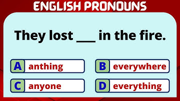 PRONOUN QUIZ | INDEFINITE PRONOUN | ENGLISH PRONOUN QUIZ | PRONOUN QUIZ #6