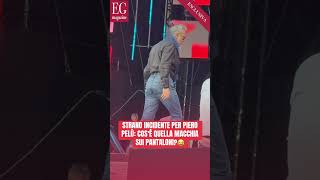 Piero Pelù durante le prove del primo maggio sembra aver avuto qualche problema😂