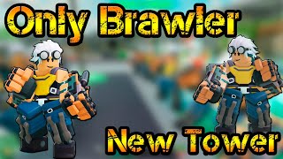 Only Brawler New Tower Roblox Tower Defense Simulator