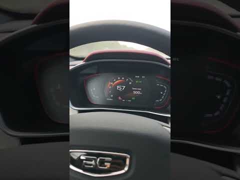 #Belgee X50. Соотношение скорости и оборотов двигателя. #automobile #скорость #обороты