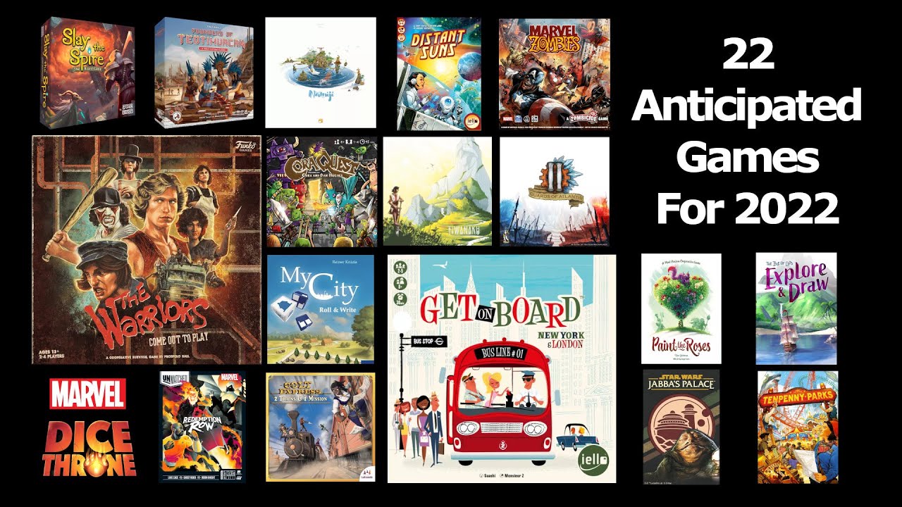 22 Anticipated Board Games For 2022