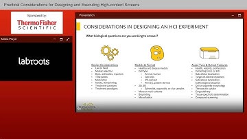 Practical considerations for designing and executing high-content screens