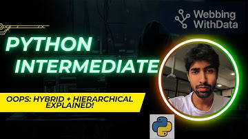 Hybrid & Hierarchical Inheritance in Python | Full Tutorial with Examples