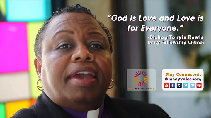 Bishop Tonyia Rawls for the Many Voices Video Camp...