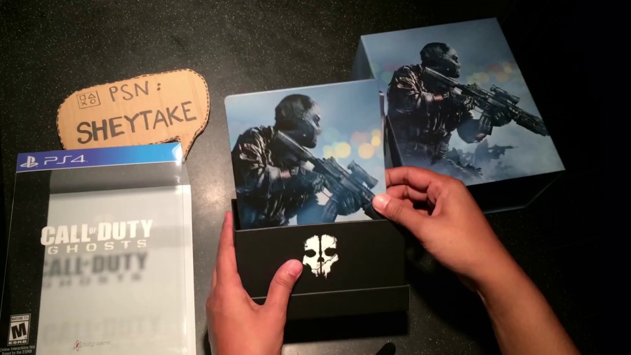 Ps4 Call Of Duty Ghosts Hardened Edition Unboxing Youtube