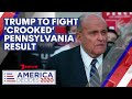 America Decides 2020: Rudy Giuliani vows Trump team will fight 'crooked' election results | 7NEWS
