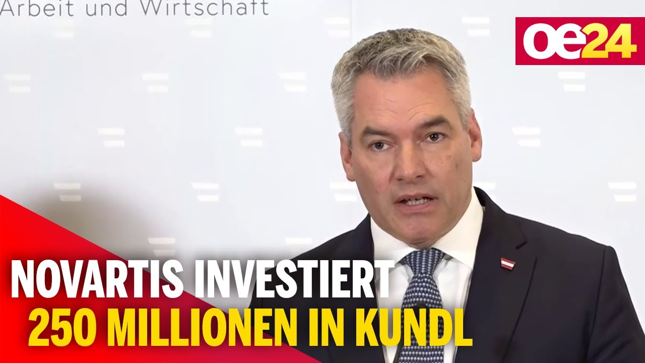 Novartis investiert 250 Millionen in Kundl