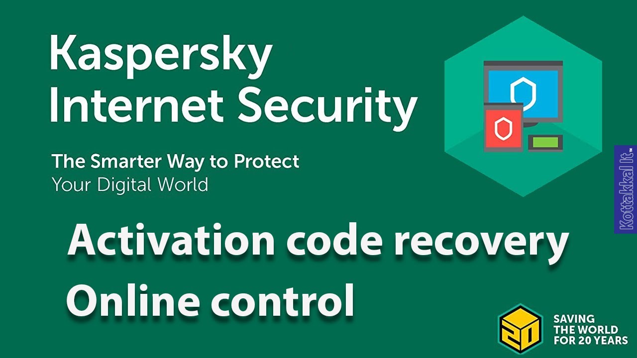 kaspersky security activation key recovery YouTube