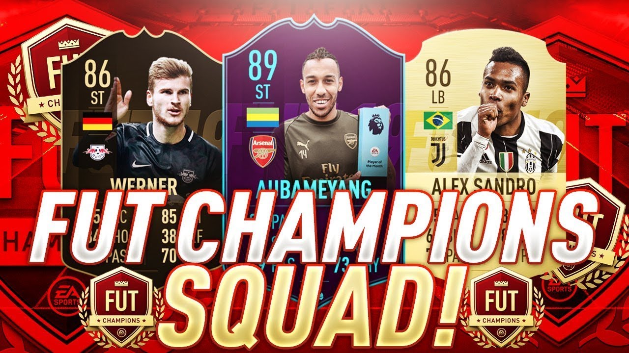 NEW FUT CHAMPIONS TEAM! 🏆- INSANE 1 MILLION COIN SQUAD BUILDER w/ POTM AUBAMEYANG! FIFA 19 RTG #24