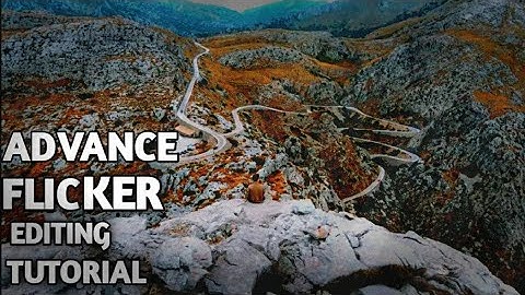 How to make advance flicker video using kinemaster