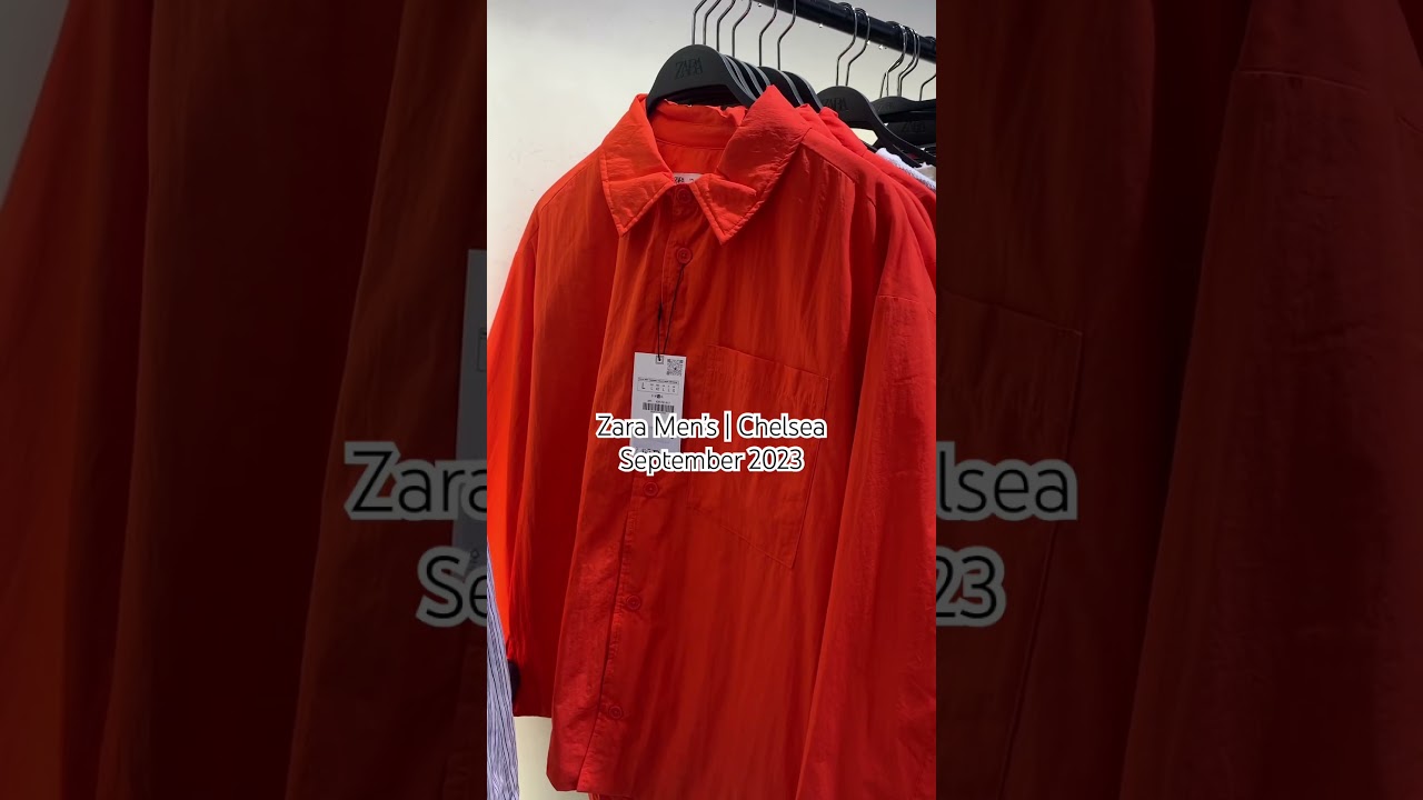 New Zara Men's Collection - Chelsea September 2023! Exclusive Haul! 