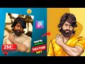 Picsart portrait Cartoon Photo Editing Tutorial🔥 || portrait image editing ||vector art