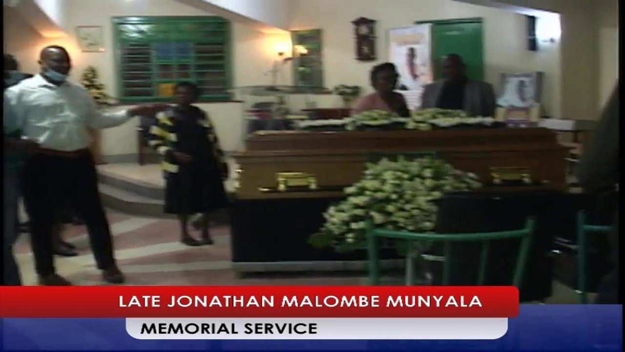 LATE JONATHAN MALOMBE MUNYALA MEMORIAL SERVICE AT UMASH FUNERAL HOME