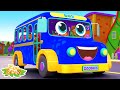 Roues sur le bus prscolaire chanson  plus vhicules rimes pour enfants