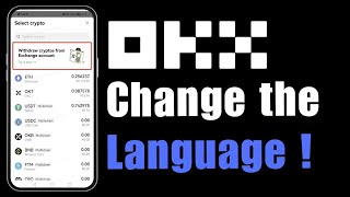 How to Change Language on OKX Wallet 2024 screenshot 5