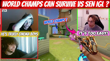 When 2 World Champs NRG Mada & NRG Skuba Faced Cinema Boy SEN JohnQT in Ranked