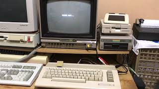 Commodore 64, Making A New Years Banner With Print Shop, Dot Matrix Printer #RetroComputing