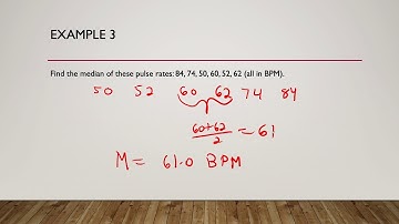 Biostatistics - Section 3.1 - Measures of Center
