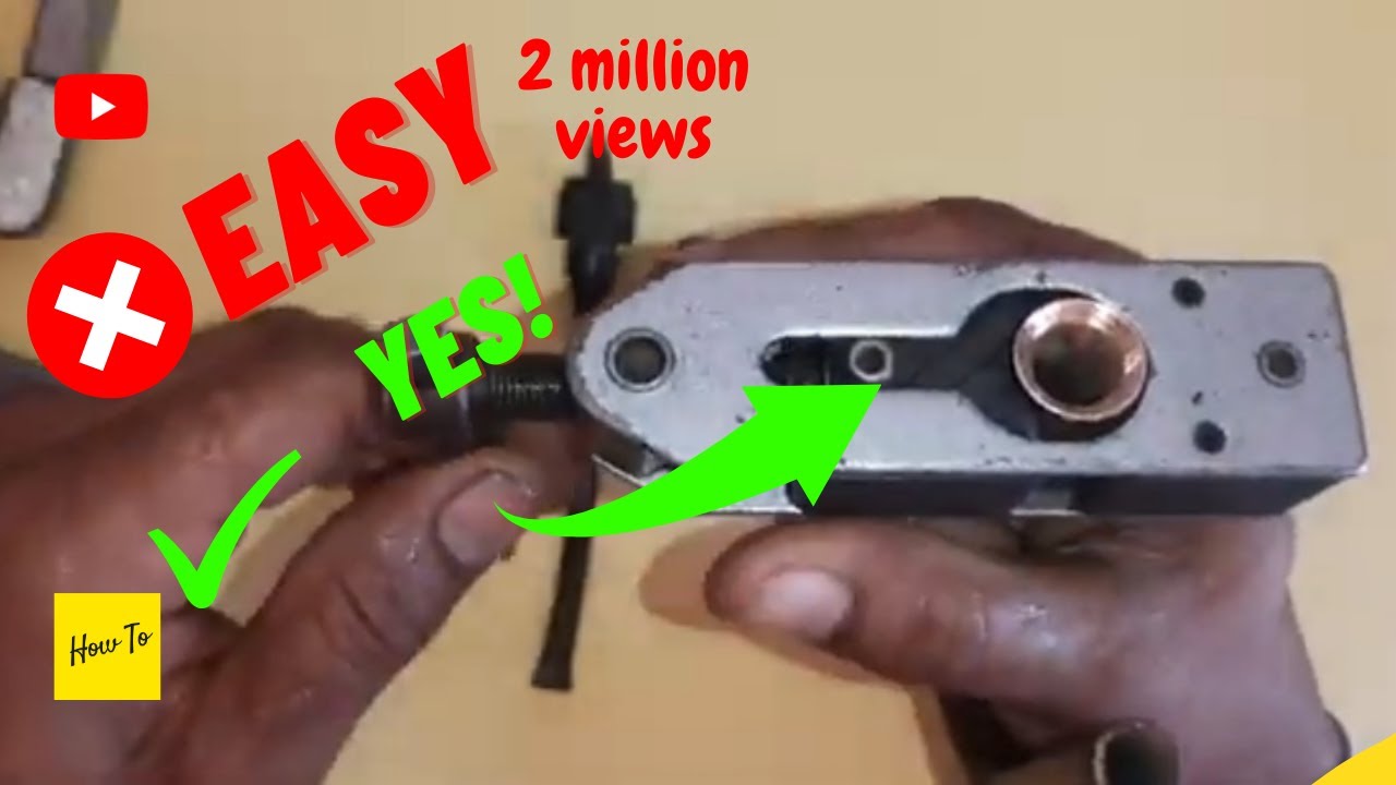 AC |  How to make AC copper pipe flare and What is Flaring Tool