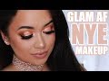 GLAM AF NEW YEAR&#39;S EVE MAKEUP TUTORIAL ✨