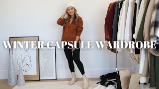 Winter Capsule Wardrobe