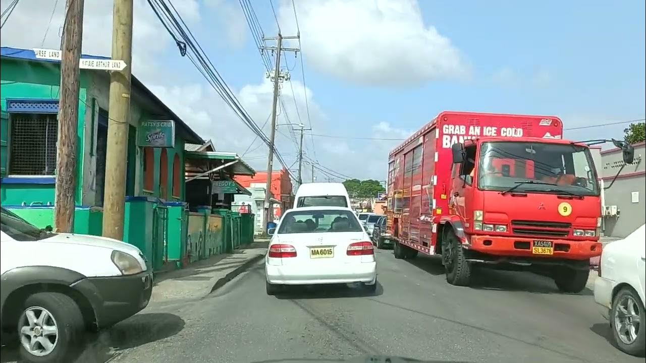 Driving in Barbados Country Road to Passage Road YouTube