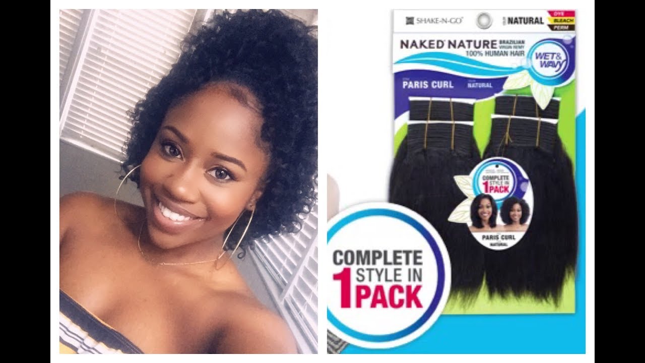 The Best Bss Curly Human Hair For 40 Shake N Go Naked Nature Wet