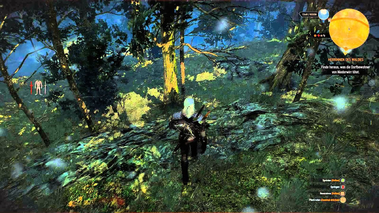 The Witcher 3 Herrinnen Des Waldes Geist Im Baum THE WITCHER 3 Wild Hunt Gameplay German PC Deutsch Part 92 (Herrinnen