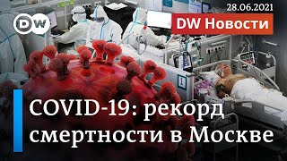 Рекорд суточной смертности в Москве и Петербурге: Россия на пороге ковид-катастрофы? DW Новости
