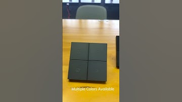 D89 KNX Switch for lighting control system | building automation  #smartbuilding #homeautomation