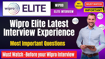 🔥Wipro Elite Latest Interview Experience | Elite Technical Interview Questions | Wipro Elite Hiring