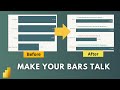 Add Dynamic Data Labels above the Bar in Power BI | Tell a Story with Emojis + DAX | MiTutorials
