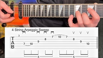 SWEEP PICKING for Beginners | The 5 BEST Exercises!