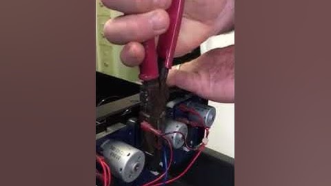 Wiring on motors
