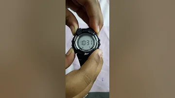 How to change time on zoop watch