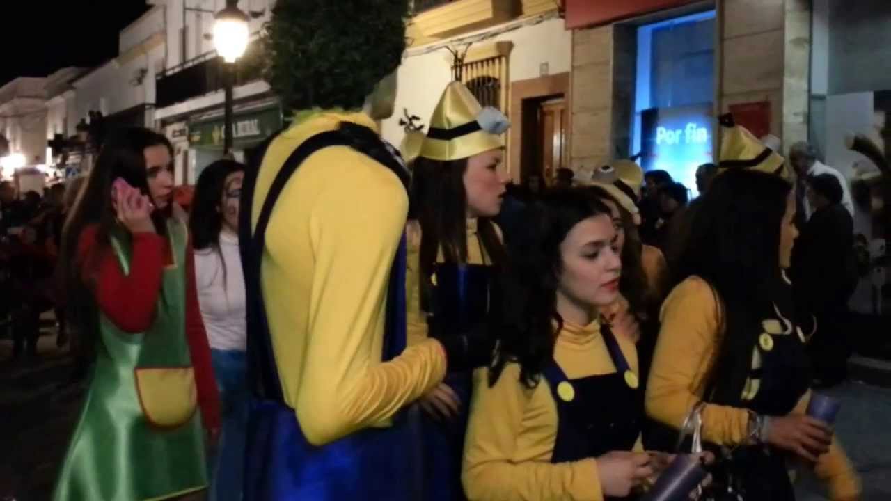 Cartaya Carnaval 2014, pasacalle 1 Marzo.