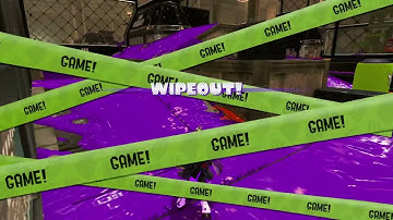 PERFECTLY TIMED WIPEOUT?? | Splatoon 3 | Turf War