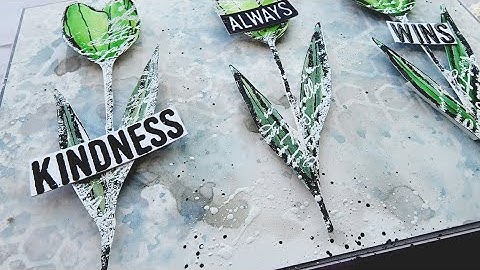 Ink Smooshing with Distress Inks | Cardmaking