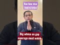How to cover the gap in genuine way