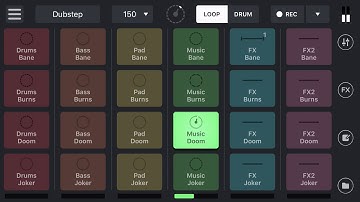 Remixlive App on Iphone (first try)